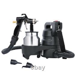 1000ml Electric HVLP Auto Paint Air Spray Gun Kit 450W Paint Sprayer 1mm Nozzle
