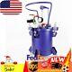 10l 2.5 Gallon Pressure Paint Pot Tank Spray Gun Sprayer Reg Air Mix Agitator Us