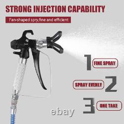 1700W High Pressure Airless Paint Sprayer High Efficiency Power Painting 220V
