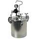 2-1/2 Gallon Pressure Feed Paint Tank Pot For Spray Gun Sprayer Regulator Gauge
