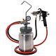 2 Quart Paint Pressure Pot With Spray And 5 Foot Air And Fluid Hose Assembly