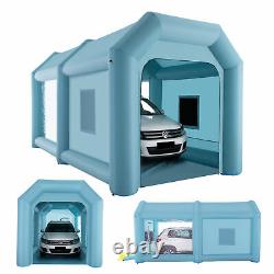 20x10x10ft Inflatable Paint Booth Portable Spray Paint Car Tent with Air Blowers