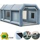 20x10x8ft Inflatable Spray Paint Booth Tent Mobile Car Paint +air Filter System