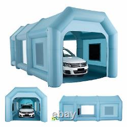 23x13x11ft. Inflatable Paint Booth Portable Spray Paint Car Tent w Air Filters