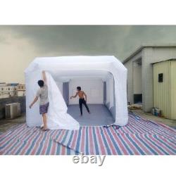 23x13x8Ft Inflatable Spray Mobile Custom Tent For Car Paint Booth KIT+Air Fan