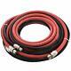 25 Foot Air And Fluid Hose Assembly Set For Spray Guns, Paint Pressure Pot Tanks