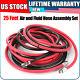 25feet Air And Fluid Hose Assembly Set For Pressure Pot Tanks, Spray Guns, Paint