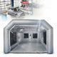 26x15x10ft Mobile Spray Booth Inflatable Paint Car Booth Tent Two Air Filter
