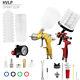 2x Hvlp Air Spray Gun 1.3mm Car Paint Sprayer Primer Kit For Diy Home & Vehicles