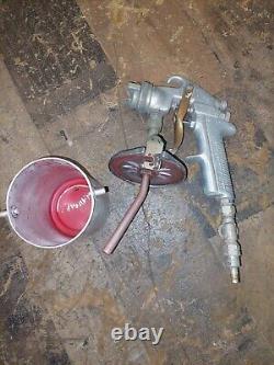 3 Air Spray Spray Guns. Devilbiss Thor Model 17 & 2 JGA-502 For Automotive READ