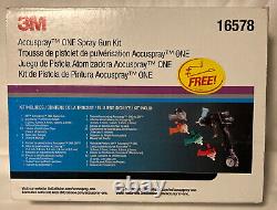 3M 16578 Accuspray ONE Spray Gun Kit Auto Body Paint System HVLP Pressure Feed
