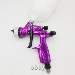 600ML 1.3MM HVLP Airbrush Spray Gun Kit Gravity Feed Car Paint Nozzle Painting