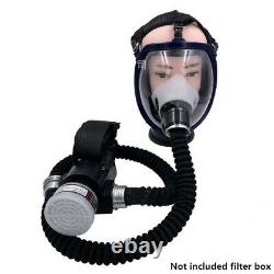 6800 Full Face Gas Mask Chemical Paint Spray Respirator Air Breathing Electric