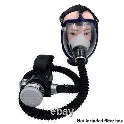 6800 Full Face Gas Mask Chemical Paint Spray Respirator Air Breathing Electric