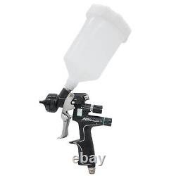 ANI Black/S 20 oz. Gravity Feed HVLP Automotive Air Spray Gun