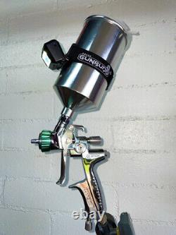 ATOM X27 Solvent/Waterborne Paint Spray Gravity LVLP Spray gun With FREE GUNBUDD