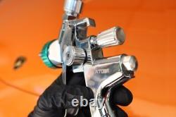 ATOM X27 Solvent/Waterborne Paint Spray Gravity LVLP Spray gun With FREE GUNBUDD