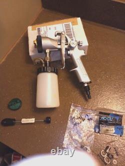 Accuspray Model 19 Metal Bodied HVLP Spray Gun Extras