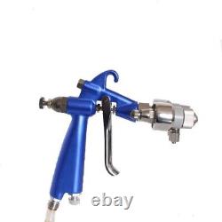 Air Brush HVLP Spray Gun Air Compressor Double Nozzle Nanometer Paint Sprayer