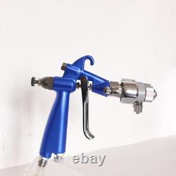 Air Brush HVLP Spray Gun Air Compressor Double Nozzle Nanometer Paint Sprayer