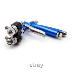 Air Brush HVLP Spray Gun Paint Spray Tools Double Nozzle Nanometer Spray Gun New