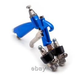 Air Brush HVLP Spray Gun Paint Spray Tools Double Nozzle Nanometer Spray Gun New