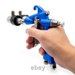 Air Brush HVLP Spray Gun Paint Spray Tools Double Nozzle Nanometer Spray Gun New