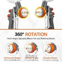 Air Spray, Auto Paint with 1.4/1.8/2.0mm Nozzle, Professional Automotive Spray