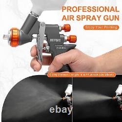 Air Spray, Auto Paint with 1.4/1.8/2.0mm Nozzle, Professional Automotive Spray