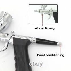 Air Spray Brush Gun Pneumatic Mini Paint Gun Tool Nozzle Pen Commercial Painting