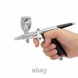 Air Spray Brush Gun Pneumatic Mini Paint Gun Tool Nozzle Pen Commercial Painting