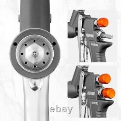 Air Spray Gun, Auto Paint Gun with 1.4/1.8/2.0mm Nozzle, Professional Automot