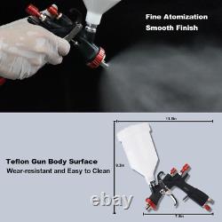 Air Spray Gun with Nozzles & Air Regulator, A610 Paint Guns Automotive, Car Pain