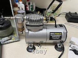 Airbrush Kit With Air Brush, Compressor, And Spray Booth