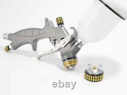 Atom Mini-X16 HVLP Spray Gun Gravity Feed Car Paint Gun WITH FREE GUNBUDD LIGHT