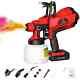 Avhrit Hvlp Spray Gun Cordless Electric Ink Paint Sprayer Diy Air Compressor