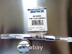 BINKS- MACH 1 94F -head/needle/nozzle- paint spray gun nozzle set