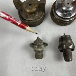 BINKS Model 7 Spray Gun With Paint Cup (2) 36SD, 34S Nozzles, Cup, Wrench & More