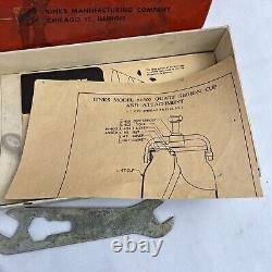 BINKS Model 7 Spray Gun With Paint Cup (2) 36SD, 34S Nozzles, Cup, Wrench & More