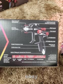 BLACK WIDOW Professional HTE Spray Gun withRear Fan Control #70412 28801-1