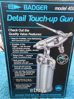 Badger Model 400 Detail Touch-up Paint Spray Gun T-830