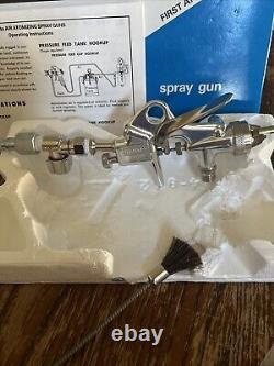 Binks Model 115 Conventional Touch-up Paint Spray Gun with 78SD Nozzle Withbox