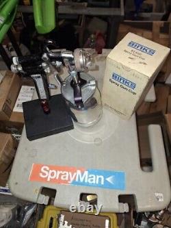 Binks Model 7 Spray Gun with New Binks 81-550 Siphon Cup