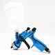 Blue Car Tool Pistol 1.3mm Nozzle Cv1 Hvlp Paints Spray Gun For Devilbiss