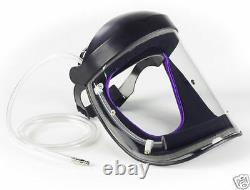 CRUSADER lite AIR FED VISOR, Airfed Paint Spray Mask Head top unit only