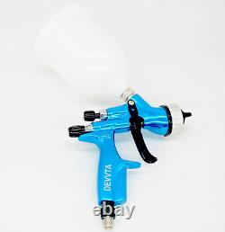 CV1 Spray Gun For Devilbiss Replacement 1.3mm Water-Based Paint Spray Gun Blue