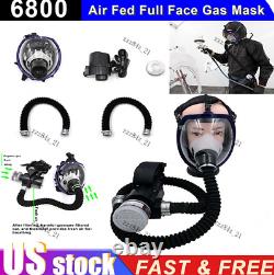 Chemical Paint Spray Respirator Air Breathing Electric 6800 Full Face Gas Mask