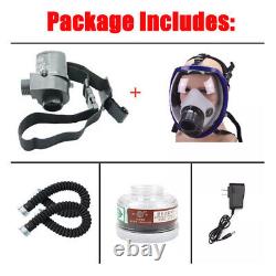 Chemical Paint Spray Respirator Air Breathing Electric 6800 Full Face Gas Mask