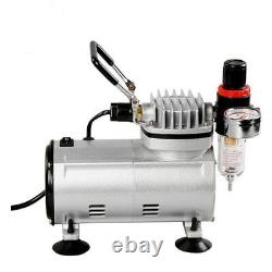 Coloring Spray Paint Airbrush Mini Air Compressor Air Pump Furniture Repair AC18