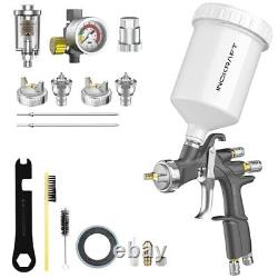 D1 LVLP Air Spray Gun Premium Kit, Easy to Use, Paint Gun for Cars & House DI